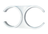 Clear Plastic Cartridge Filter Vessels For Residential RO Water Purifier Single O Ring 2.5" / 10"
